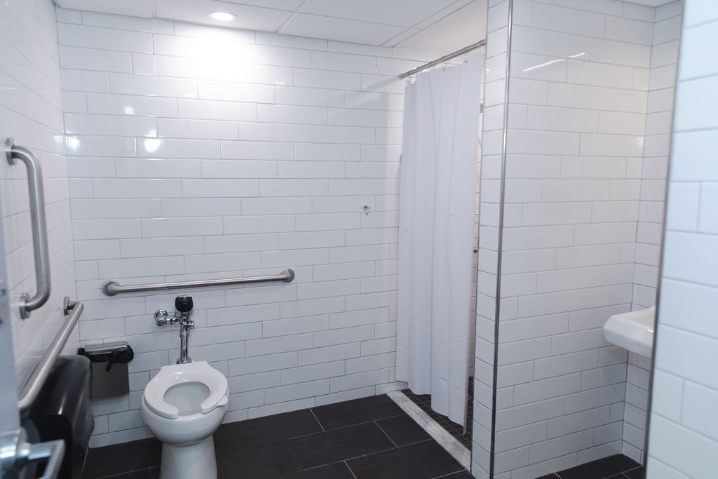 Single-use bathroom