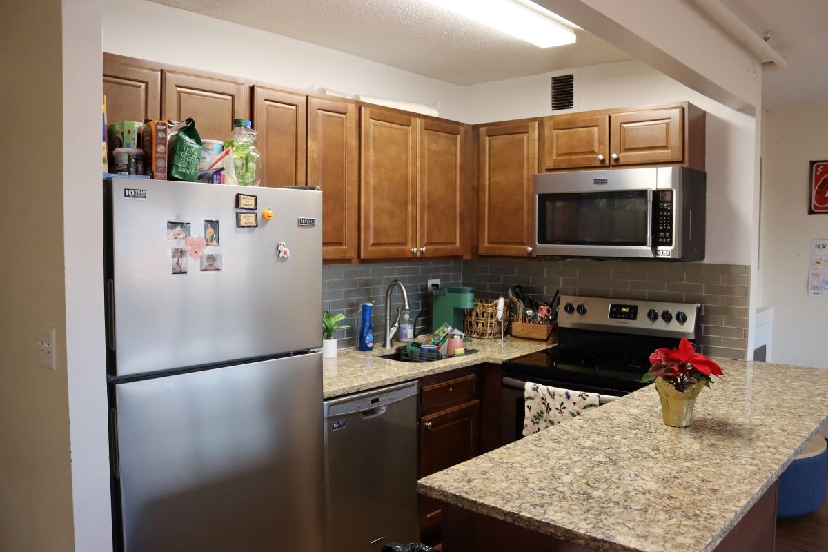East Campus townhouse kitchen East Campus townhouse kitchen