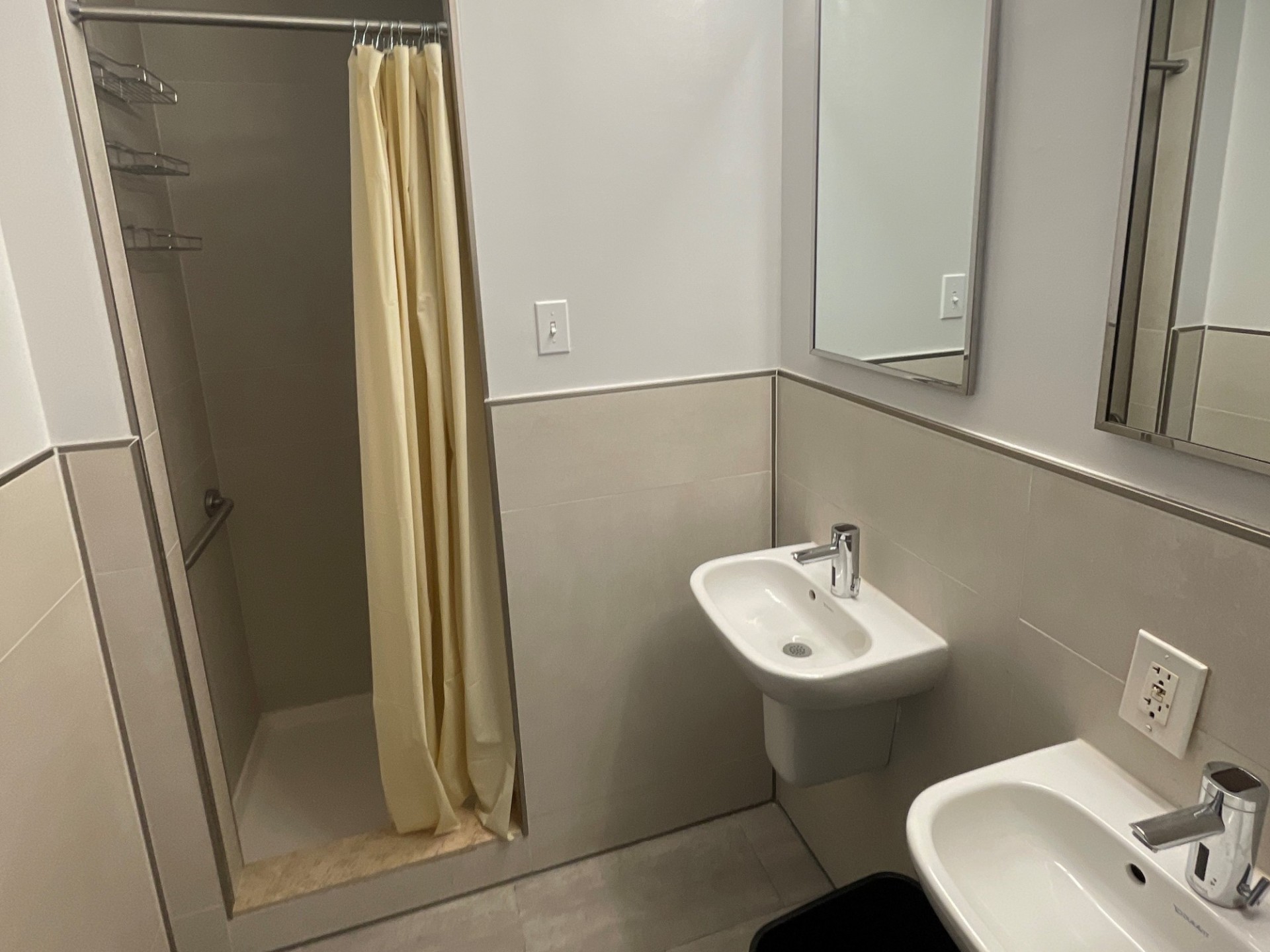 East Campus suite bathroom East Campus suite bathroom