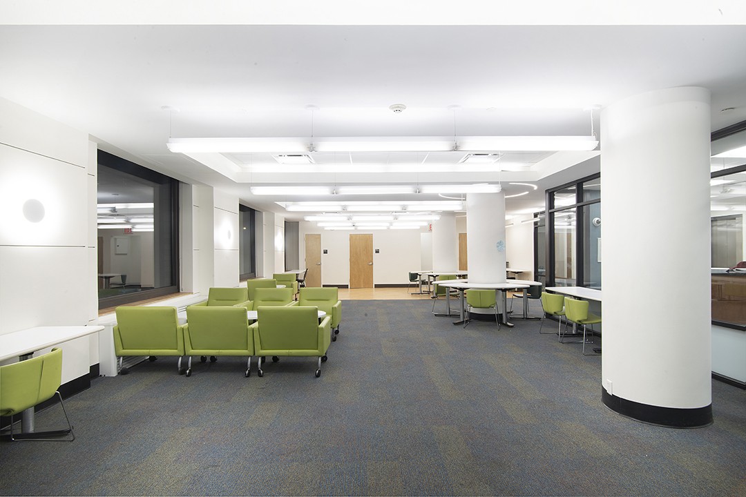 Schapiro building lounge