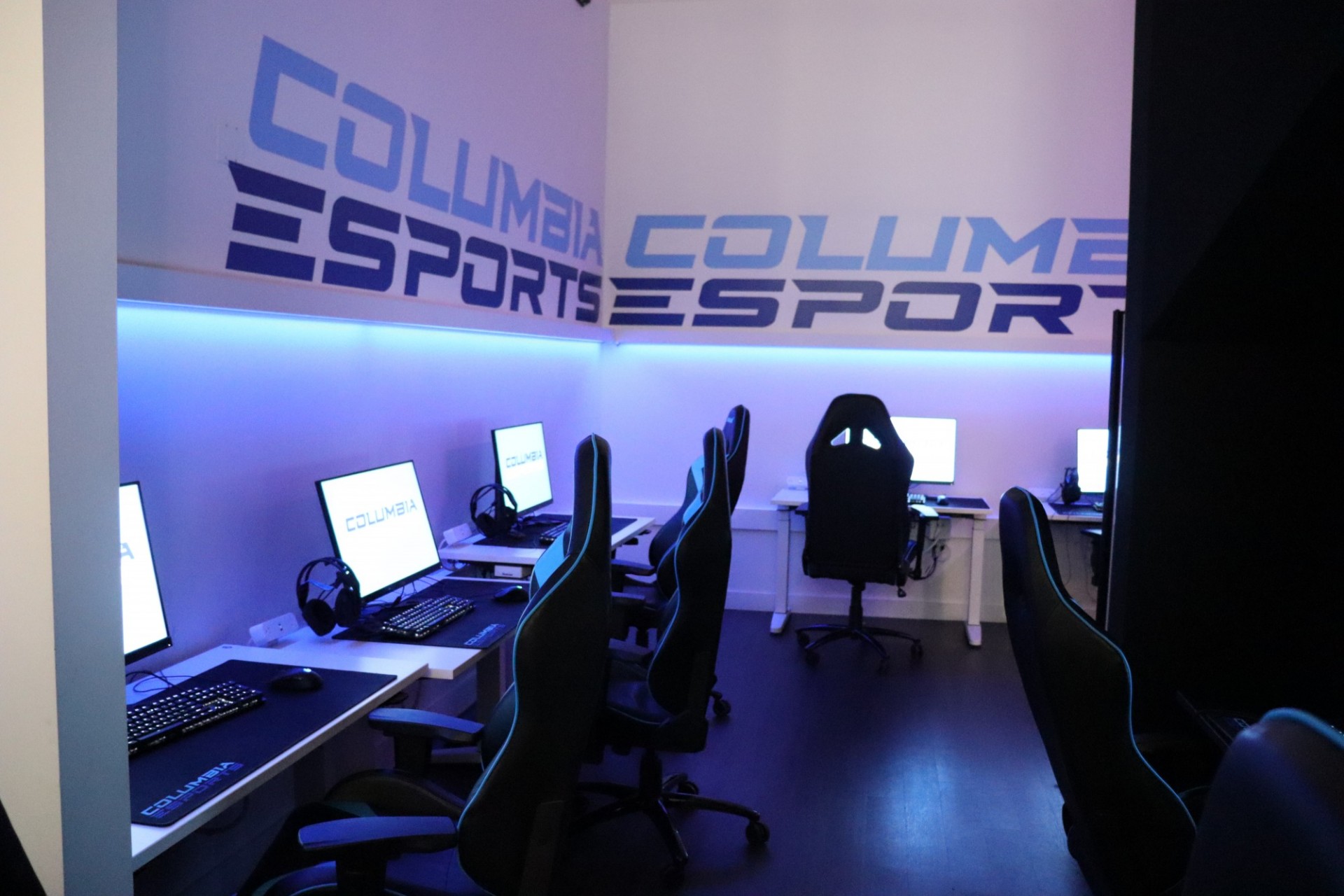 Walter and Shirley Wang ESPORTS Room Gaming computers in the Walter and Shirley Wang ESPORTS Room