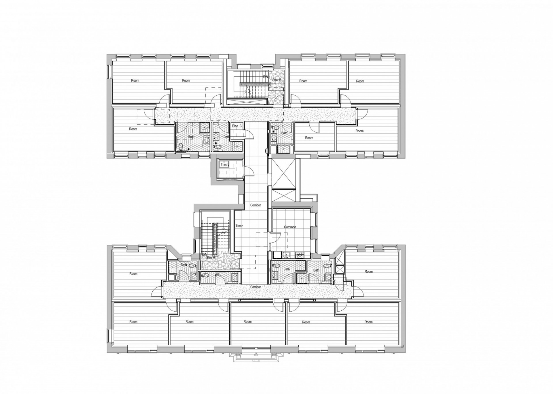 600 West 112 Street typical floor plan 600 West 112 Street typical floor plan