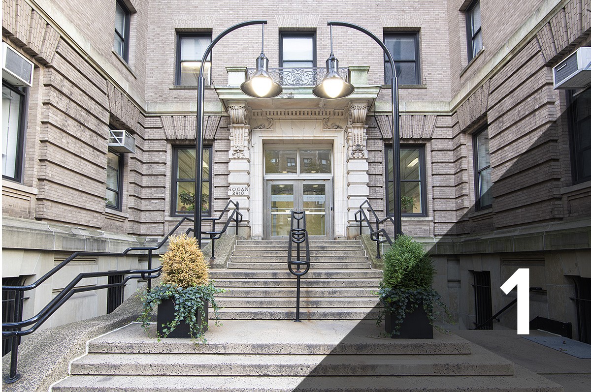 #1: the exterior of Hogan