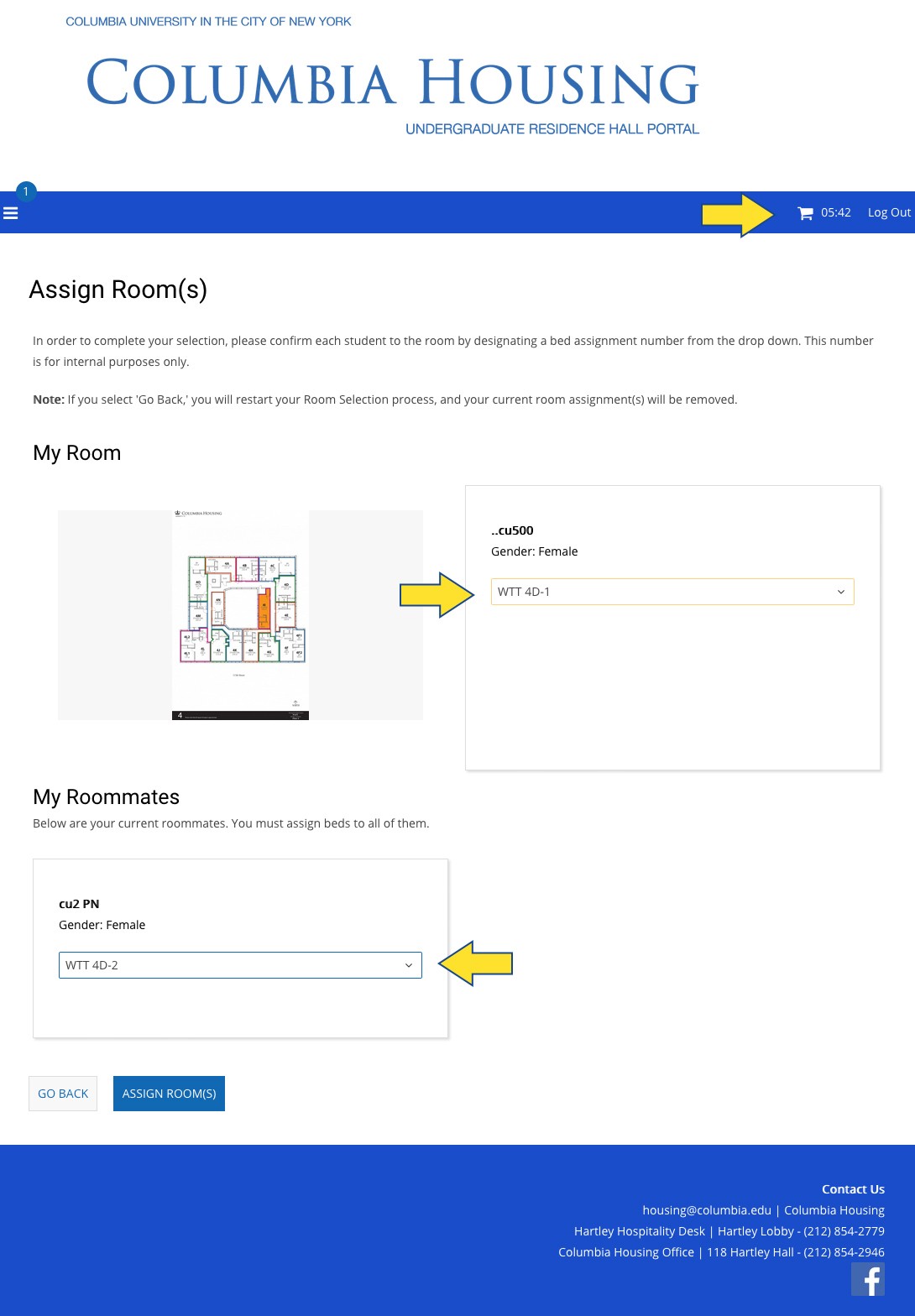 Step 3: Book a Room (Groups)