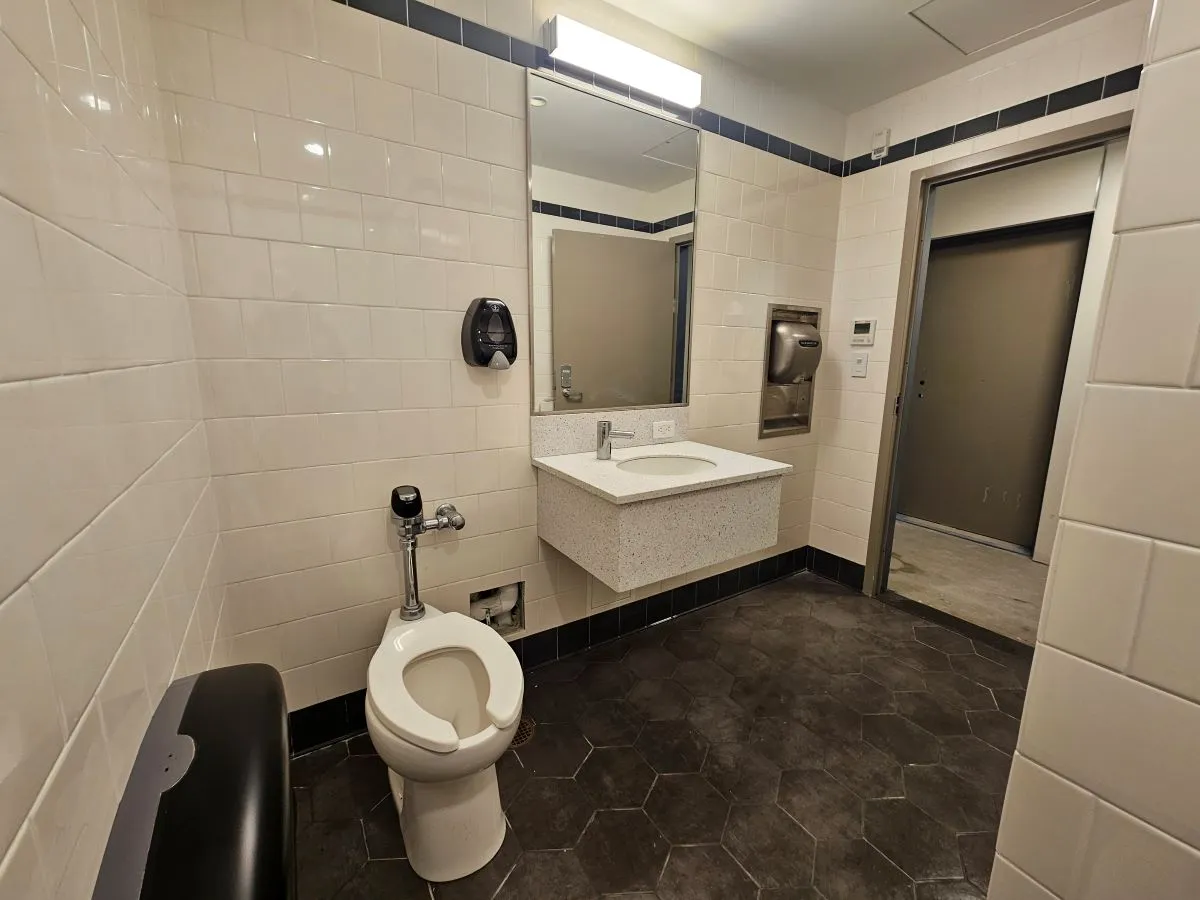 single use bathroom
