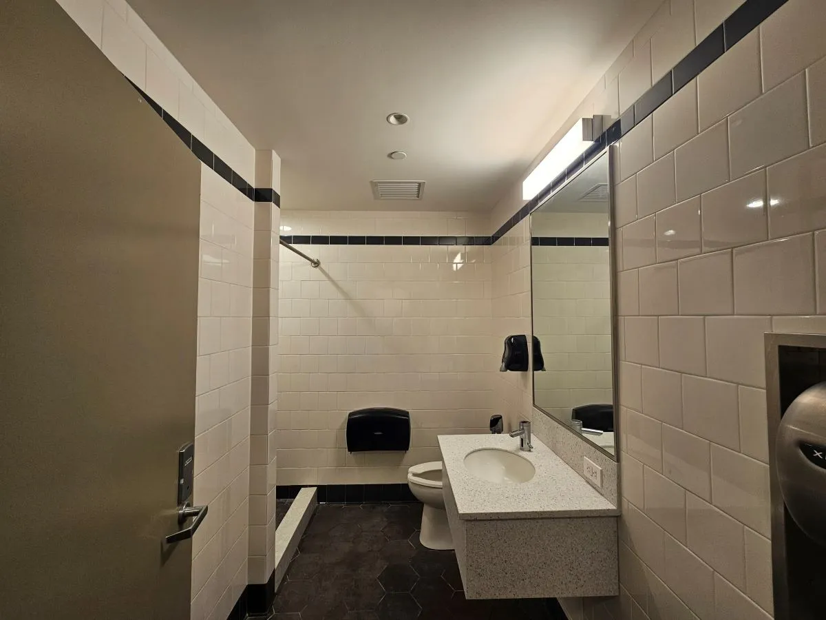 single use bathroom
