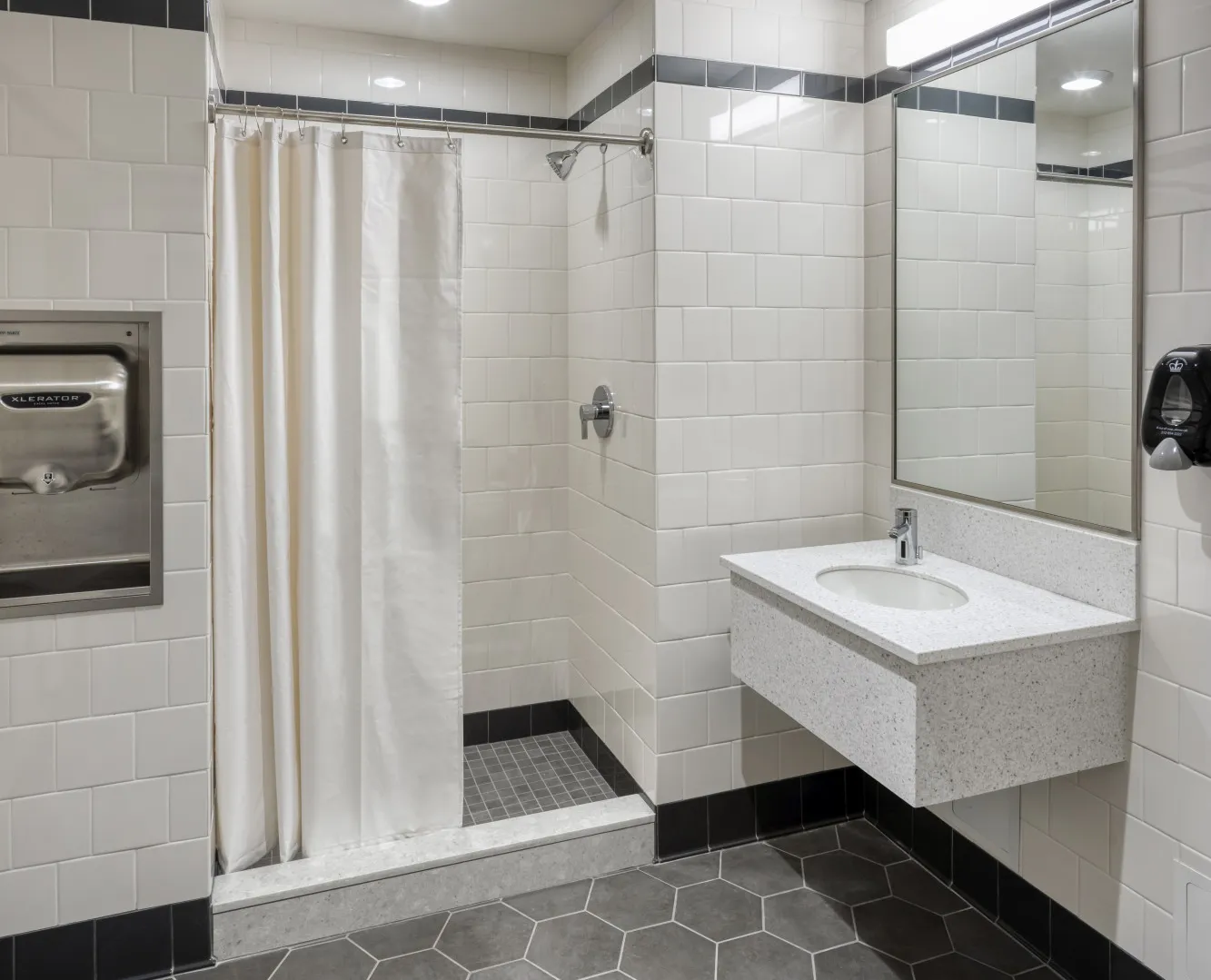 single use bathroom