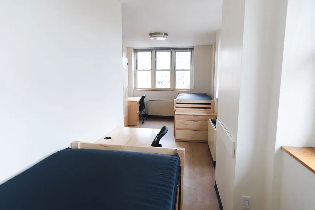New furniture in student rooms