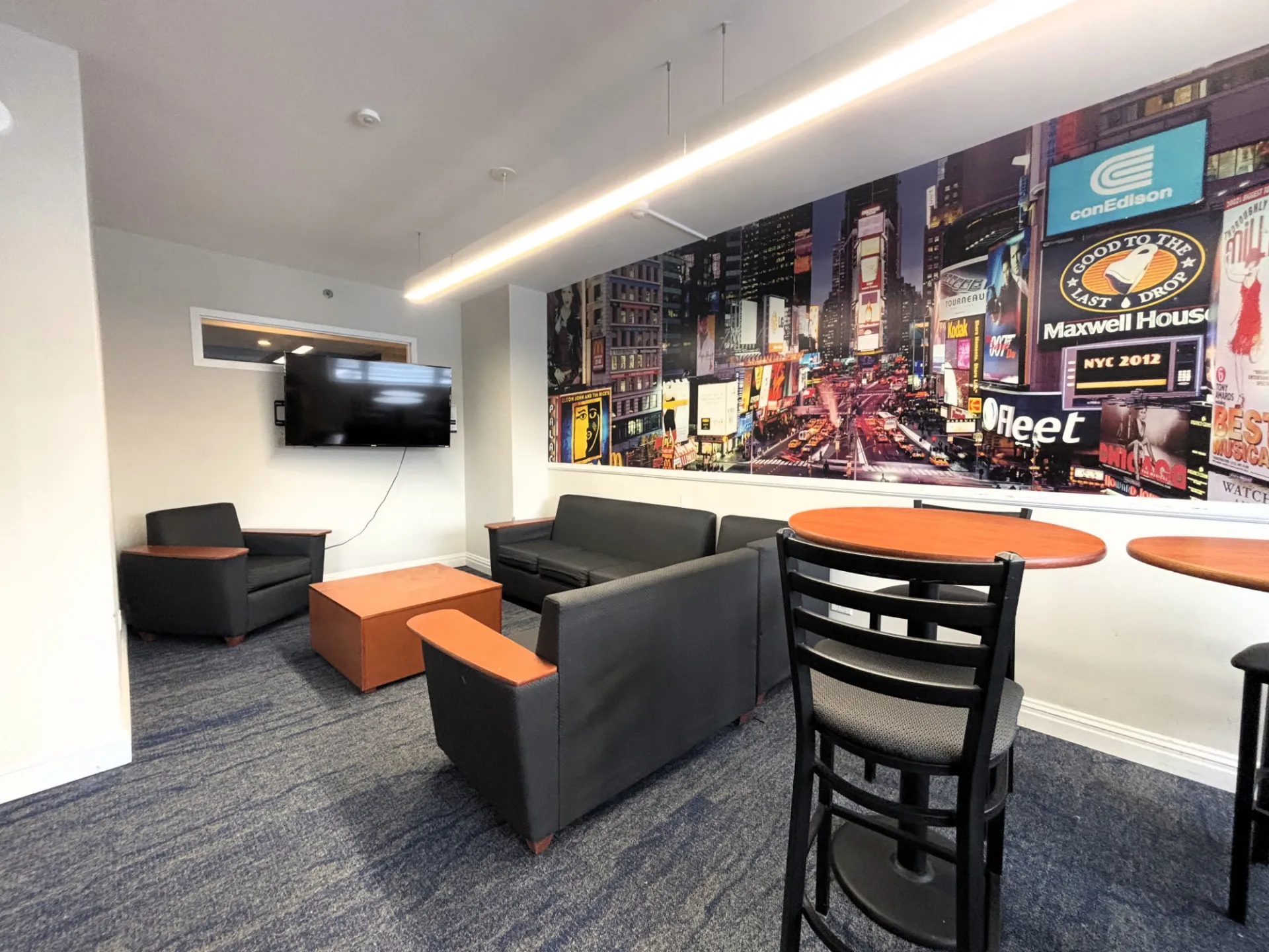 Carman building lounge