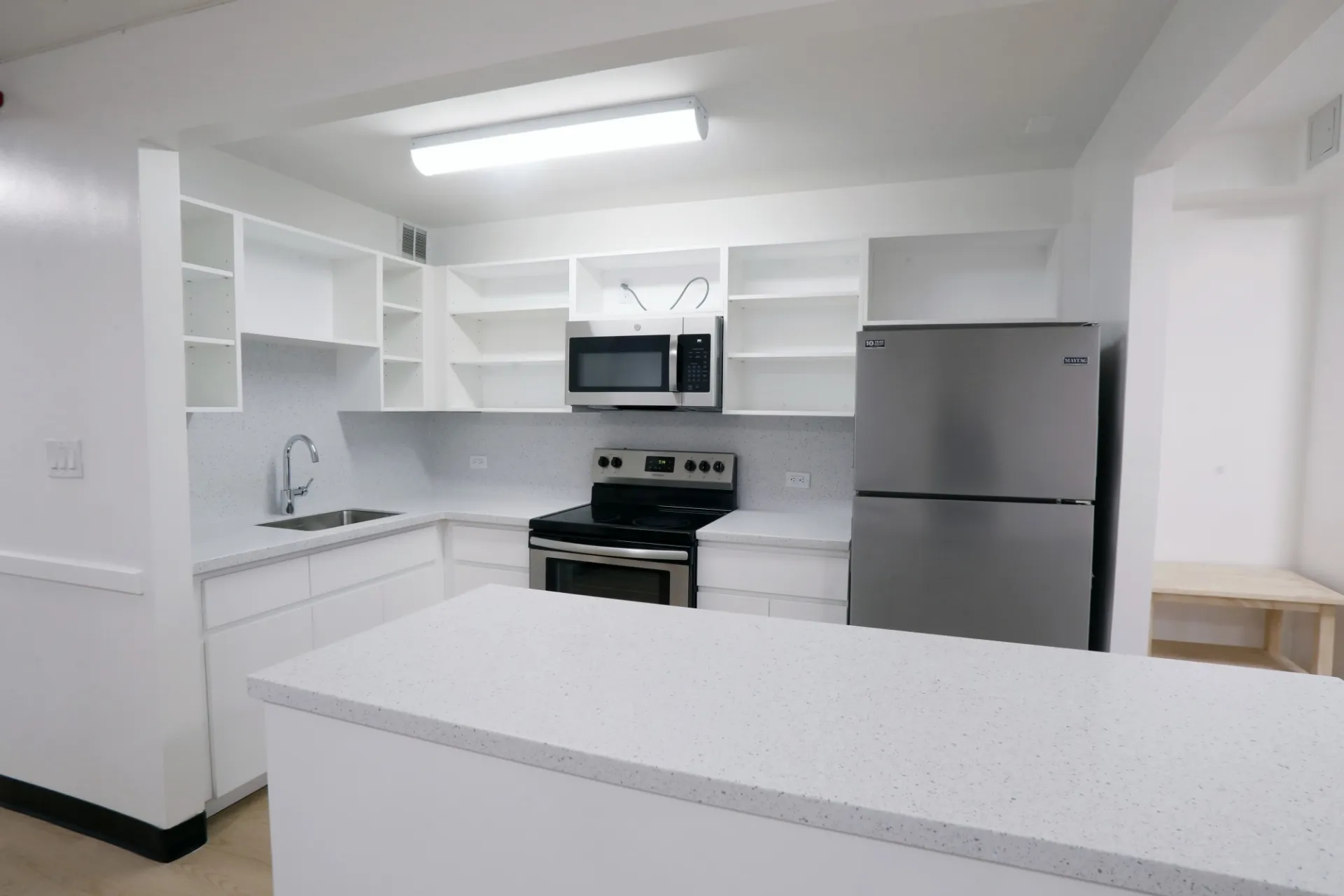 East Campus townhouse kitchen