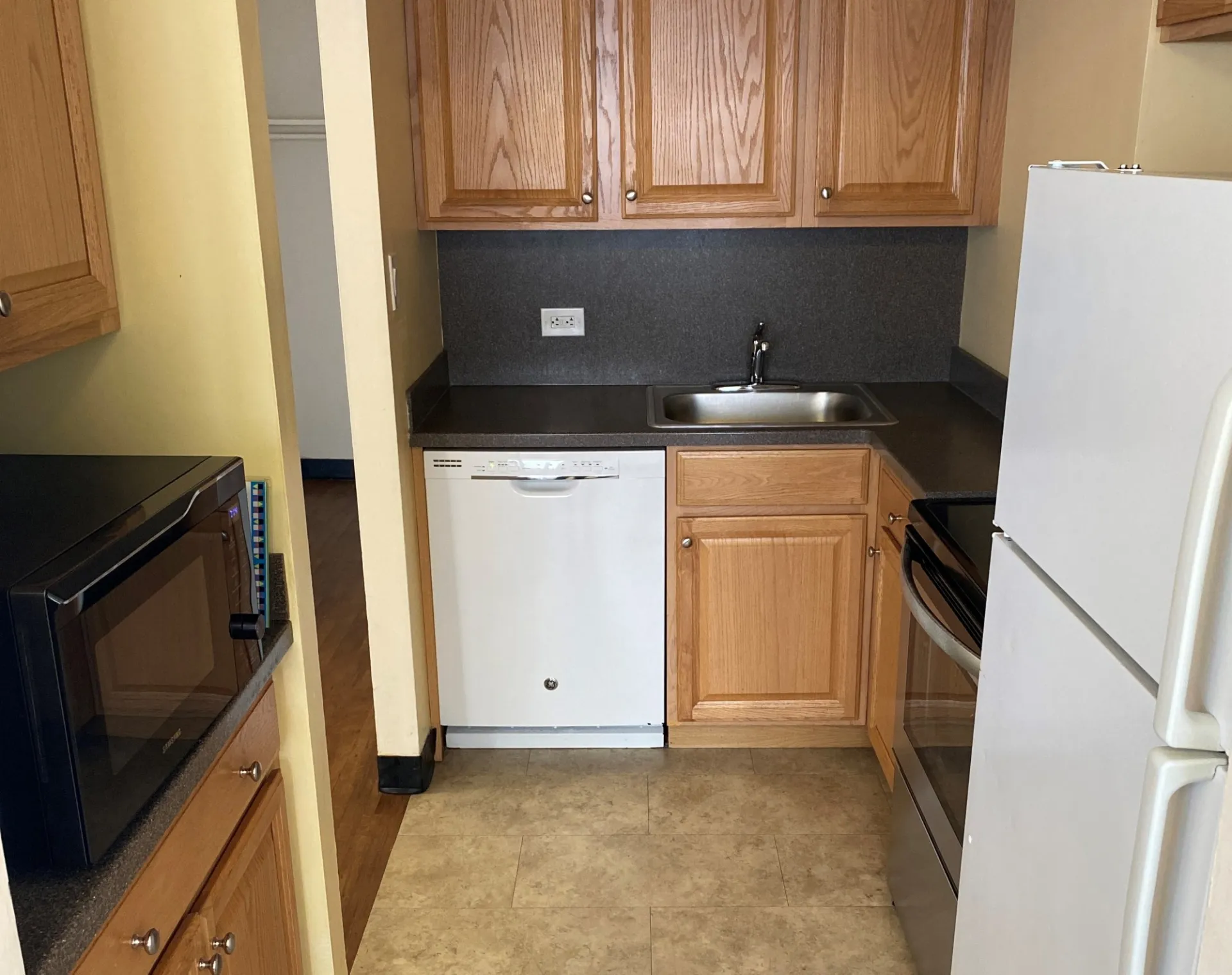 East Campus duplex kitchen