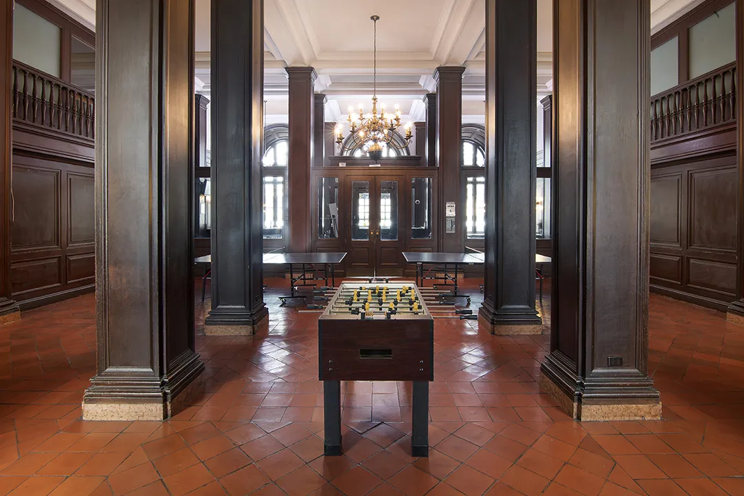 Hartley building lounge