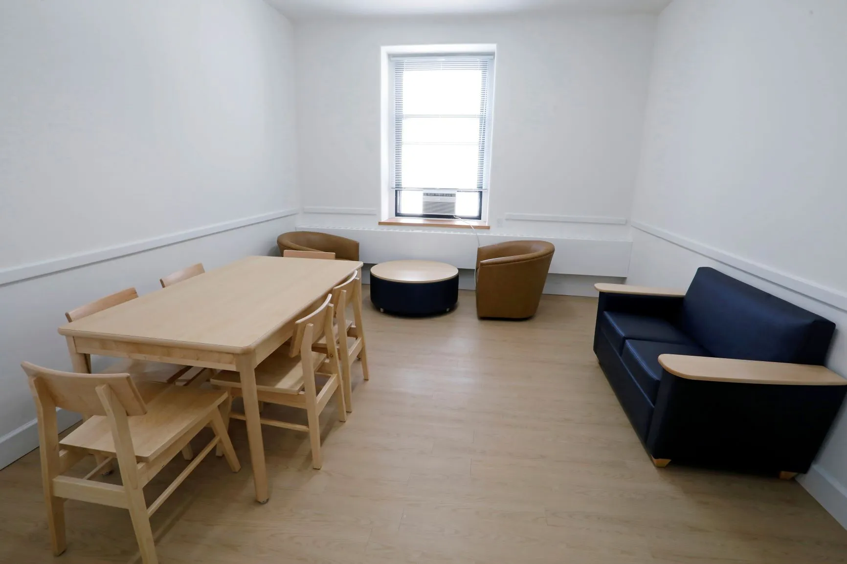 Hogan Hall apartment living area