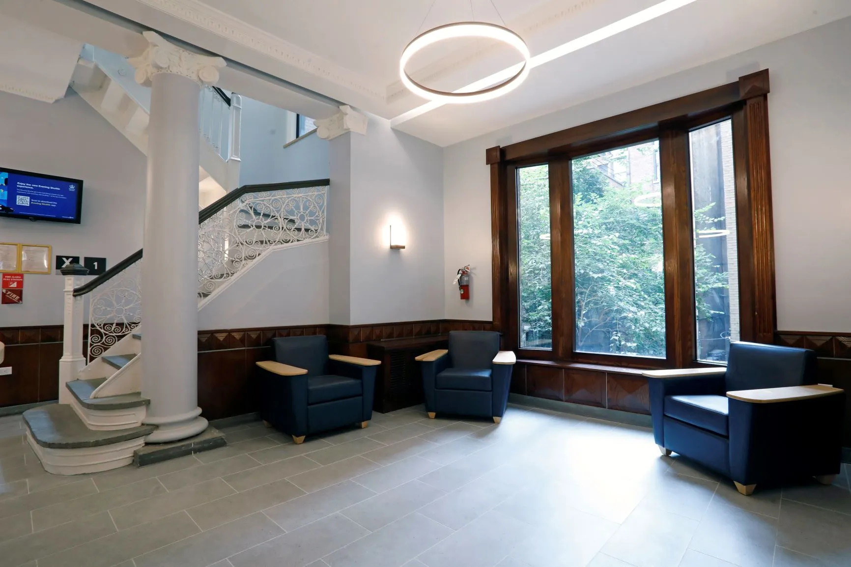 River Hall lobby
