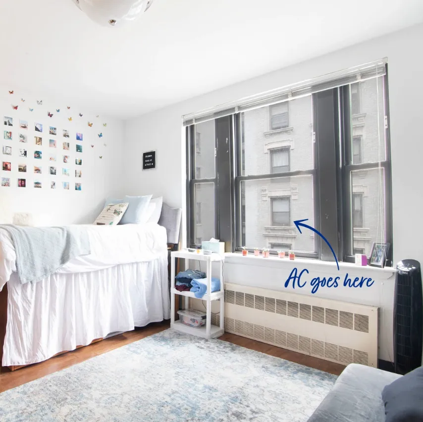 Student Room in River Hall