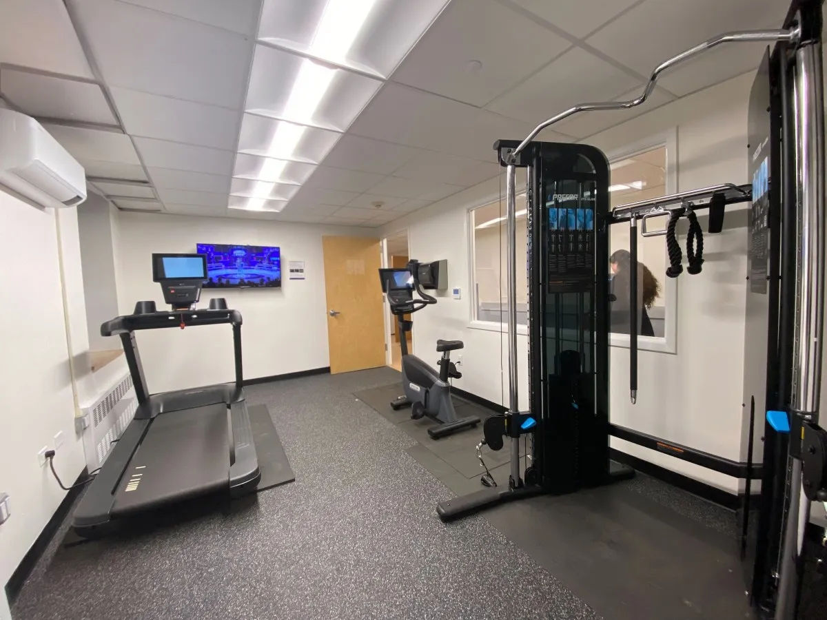 River fitness room