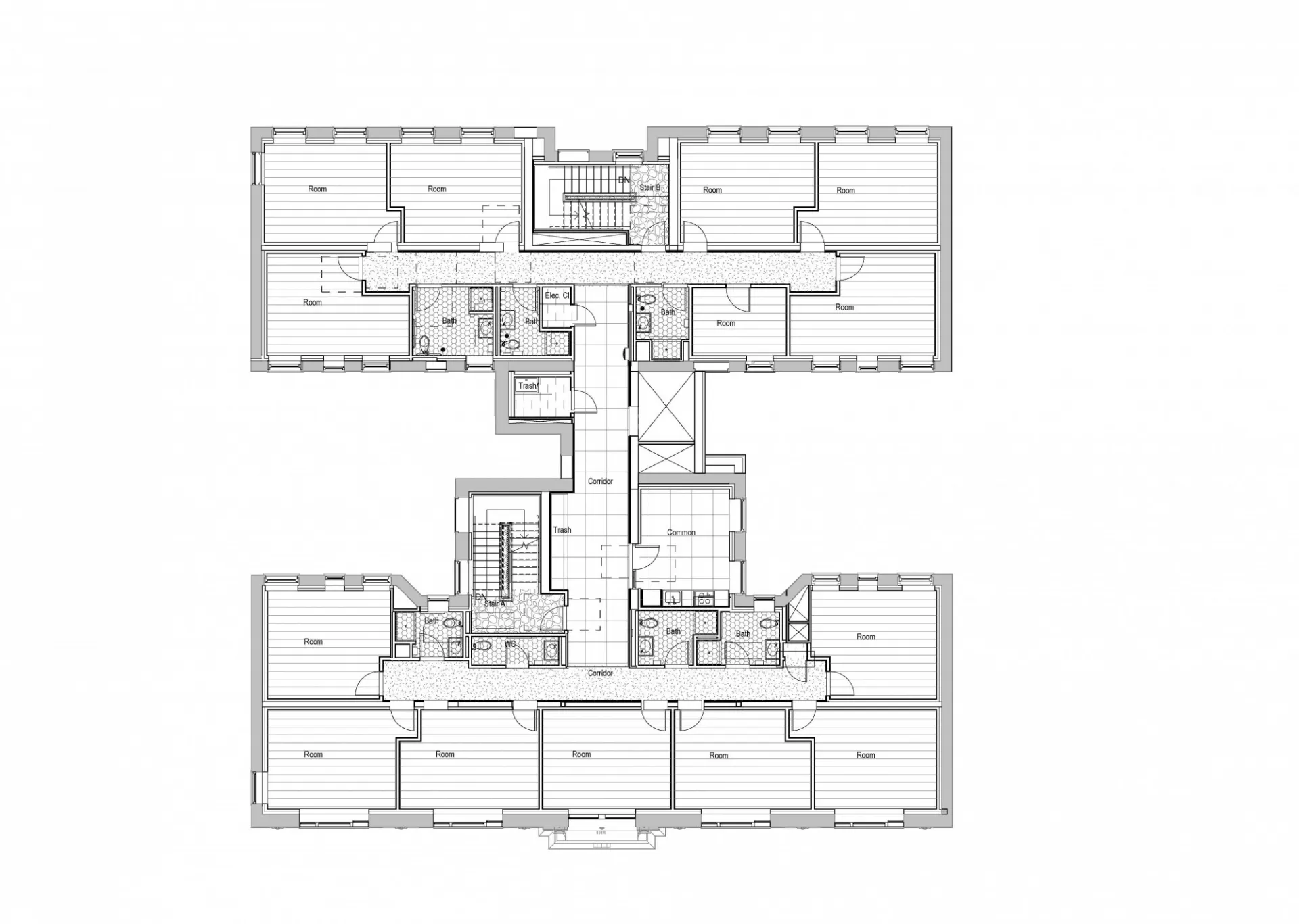 600 West 112 Street typical floor plan
