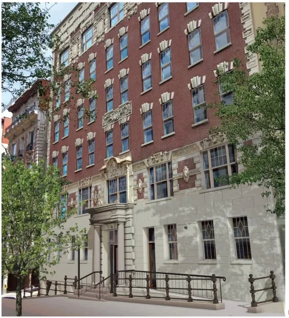 Rendering of 611 West 112 Street based on anticipated completion 