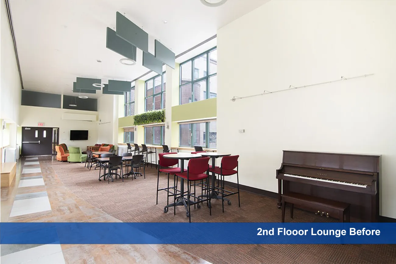 2nd Floor Lounge Before