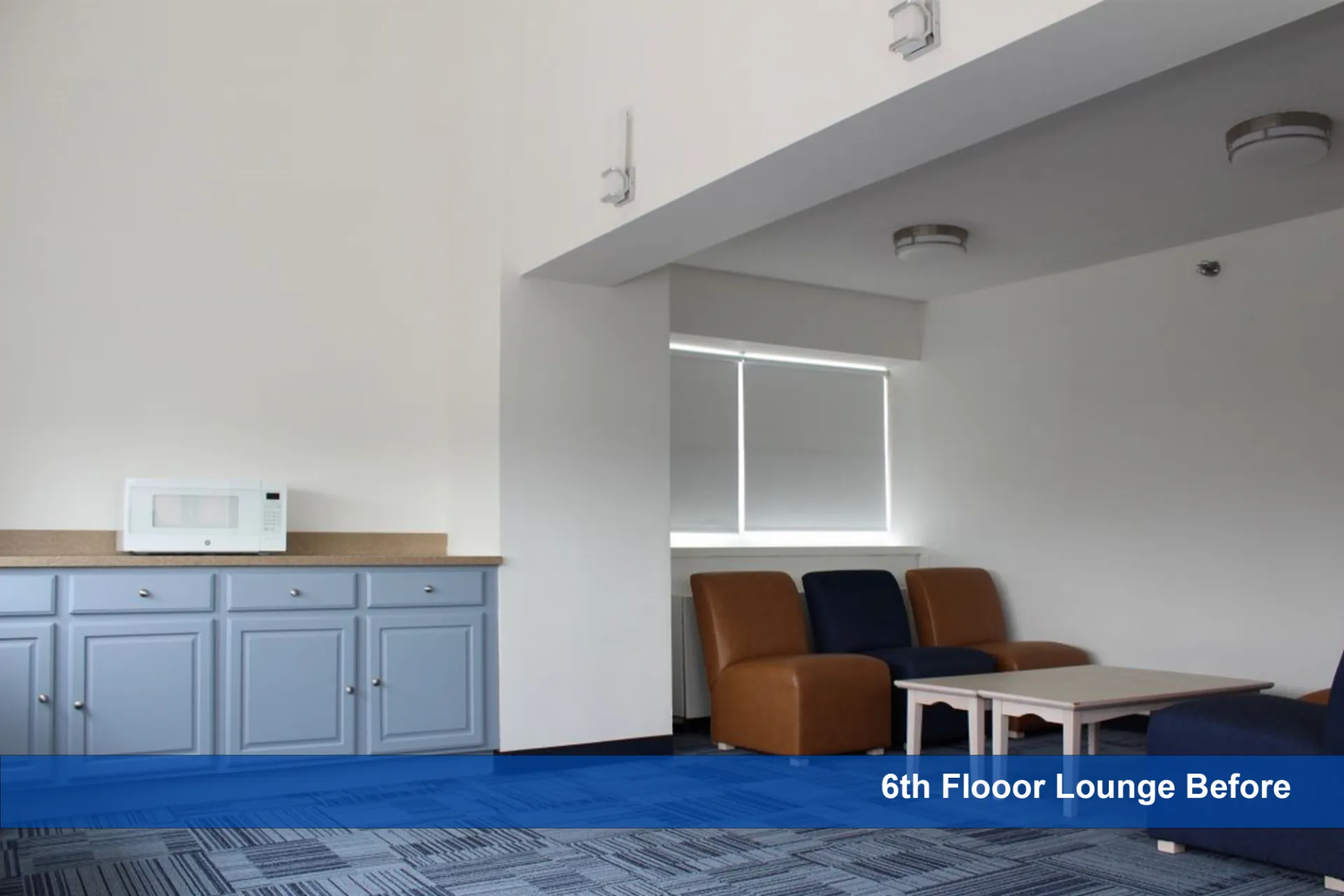 6th Floor Lounge Before