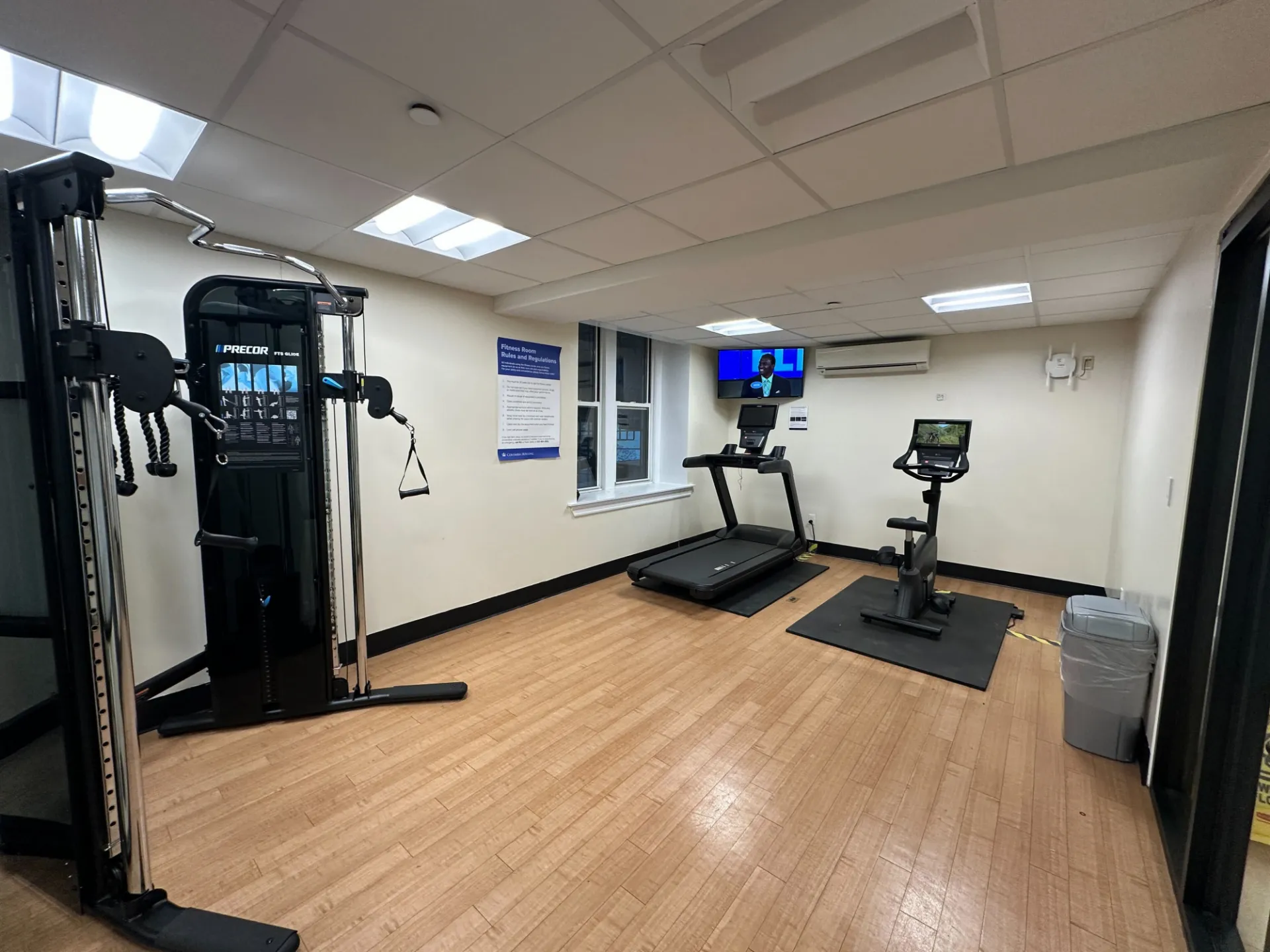 47 Claremont fitness room