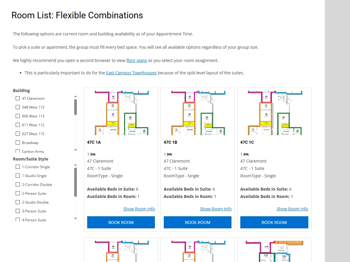 Step 2: Review Selection Options