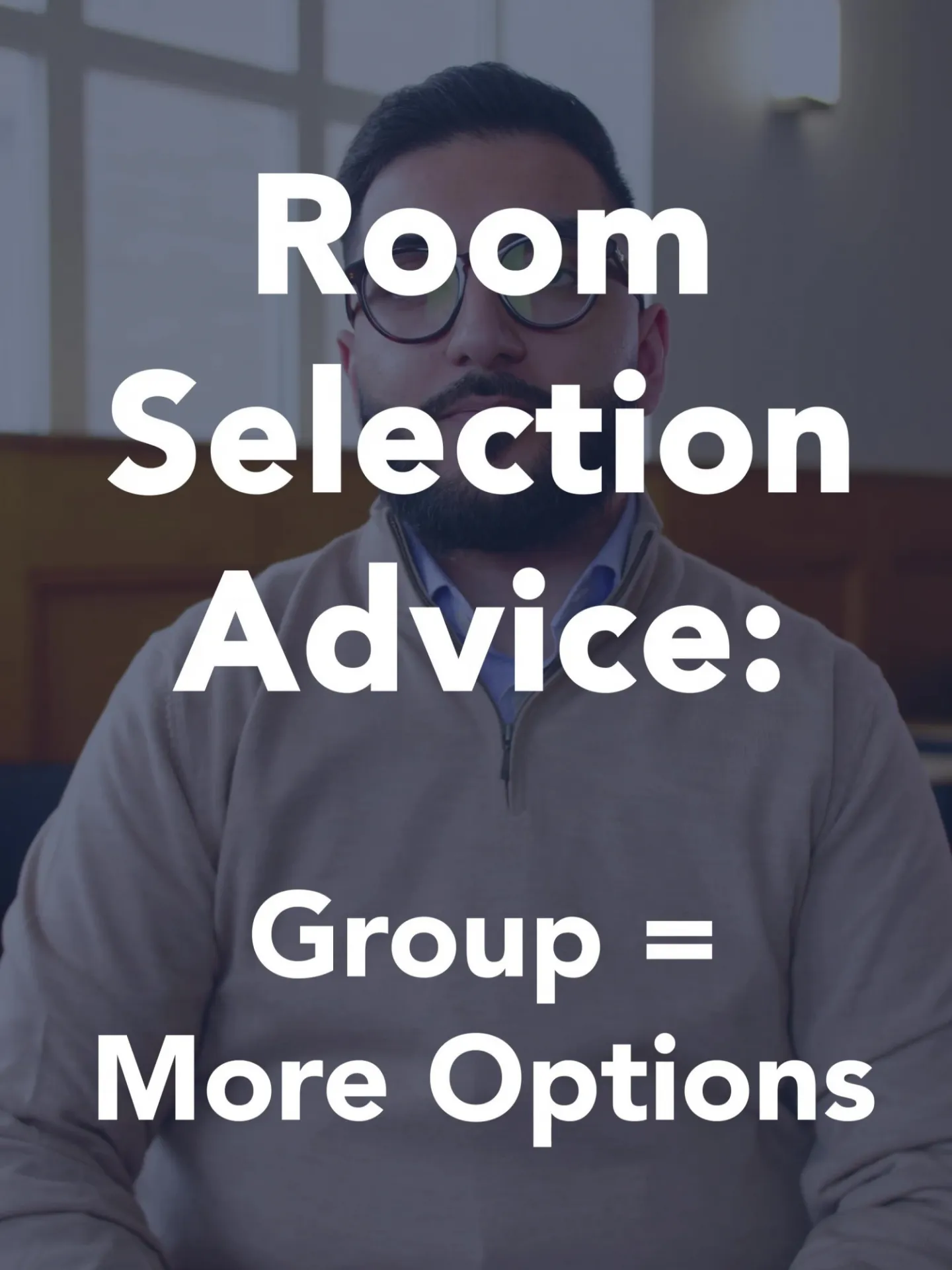 Being in a group equals more options