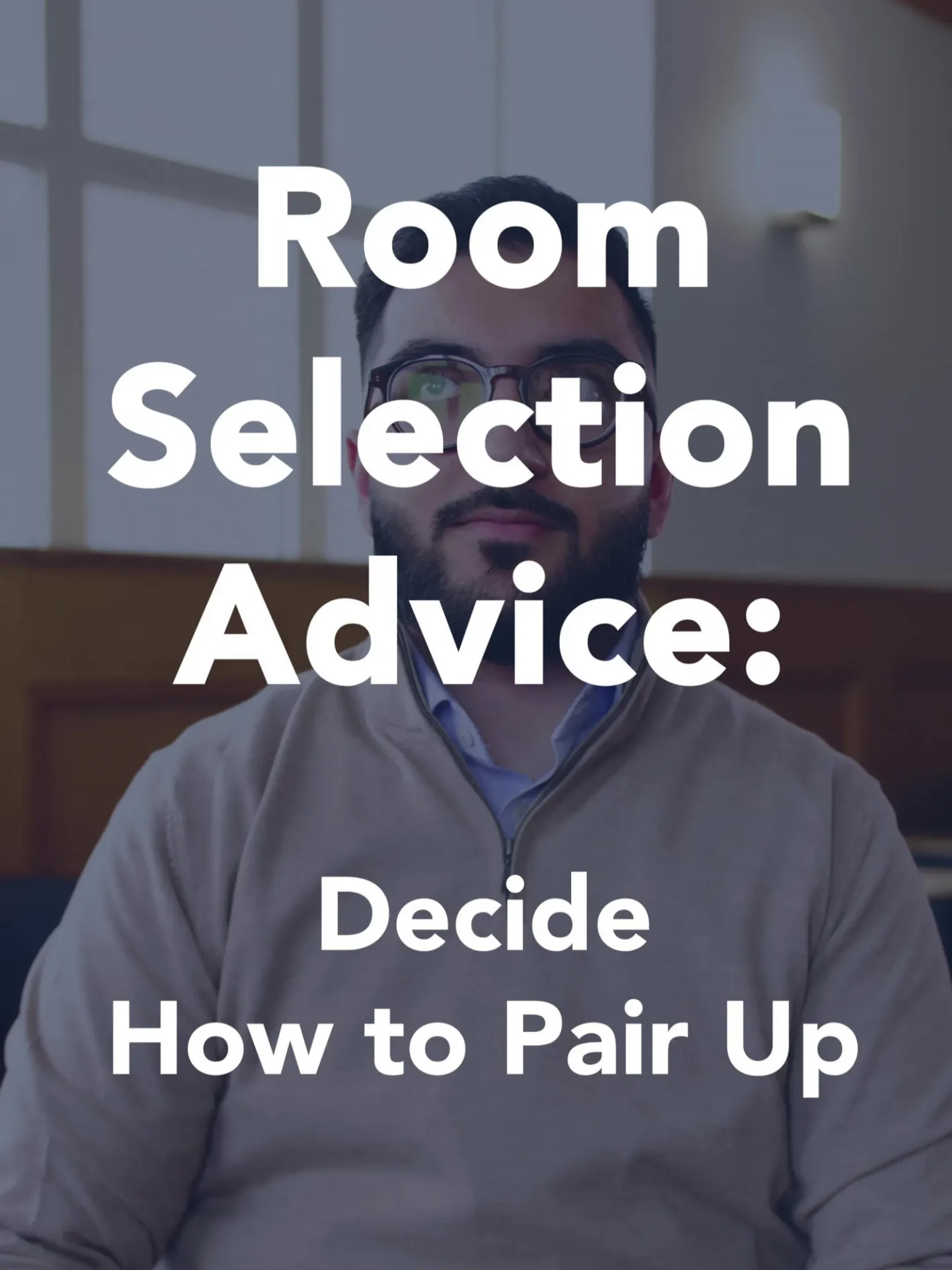 Decide how to pair up
